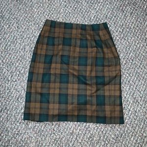 Plaid skirt